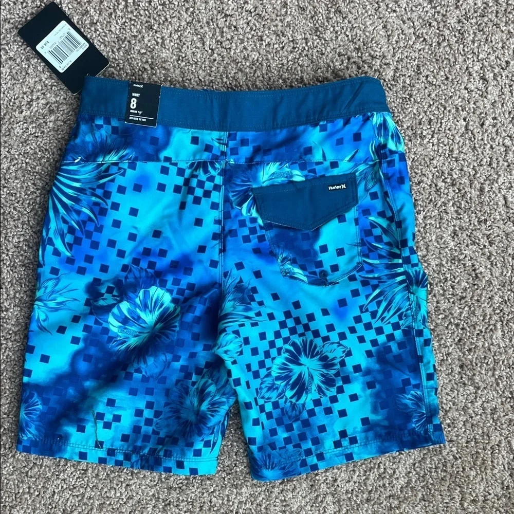 Hurley Tropical Blue Swim Trunks
